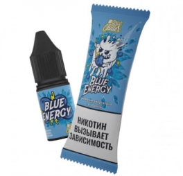 Жидкость Serial Chiller Salt с ароматом Blue Energy/Энергетик с голубикой 10 мл.