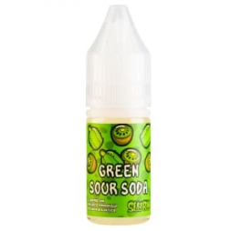 Жидкость Slurm Salt с ароматом Green Sour Soda/Кислый лимонад из киви и кактуса 10 мл