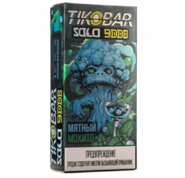 Одноразовая электронная сигарета TIKOBAR Solo 9000 Mint Mojito