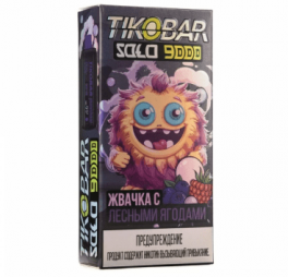 Одноразовая электронная сигарета TIKOBAR Solo 9000 Wild Berries Bubble Gum