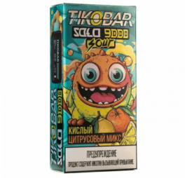 Одноразовая электронная сигарета TIKOBAR Solo 9000 Sour Citrus Mix/Кислый цитрусовый микс