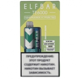 Одноразовая электронная сигарета Elf Bar ТЕ6000 Лимон Лайм