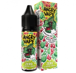 Жидкость Angry Vape Zero Хамелеон RGB с ароматом зелёного яблока с вишней 30 мл