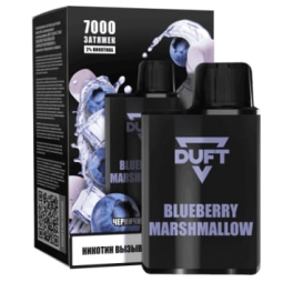 Одноразовая электронная сигарета DUFT 7000 Blueberry Marshmallow
