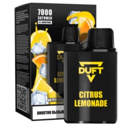 Одноразовая электронная сигарета DUFT 7000 Citrus Lemonade