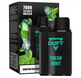 Одноразовая электронная сигарета DUFT 7000 Fresh Mint