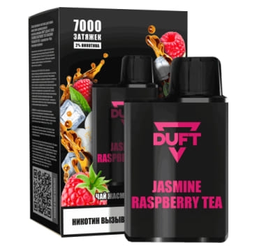 Одноразовая электронная сигарета DUFT 7000 Jasmine Raspberry Tea