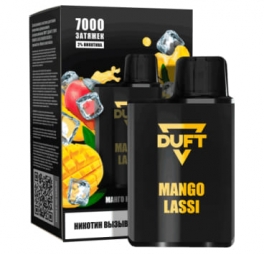 Одноразовая электронная сигарета DUFT 7000 Mango Lassi