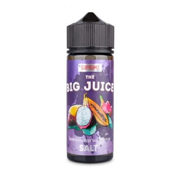 Жидкость Big Juice Salt, Тропические фрукты и энергетик, 120 мл, 3 мг/мл