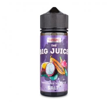 Жидкость Big Juice Salt, Тропические фрукты и энергетик, 120 мл, 6 мг/мл