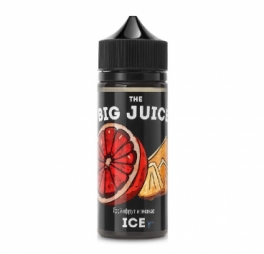 Жидкость Big Juice ICE, Грейпфрут и ананас, 120 мл, 6 мг/мл