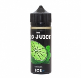 Жидкость Big Juice ICE, Лайм и мята, 120 мл, 6 мг/мл