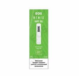 Жидкость EOS Remix Salt Nic, Sour Apple, 2%, 5 мл