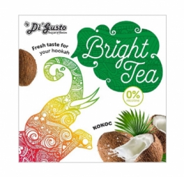 Безникотиновая смесь Bright Tea, Малина-кокос, 50 гр.