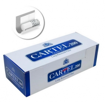 Гильзы CARTEL Long Recessed Filter (200 шт)